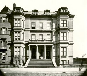 100-102 Beacon (ca. 1867), photograph by Josiah Johnson Hawes, courtesy of the Boston Athenaeum