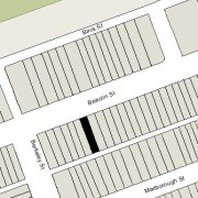 Lot 22.08' x 112" (2,473 sf)