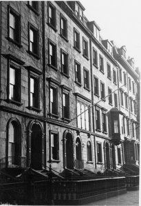 103-111 Beacon (ca. 1942), photograph by Bainbridge Bunting, courtesy of The Gleason Partnership