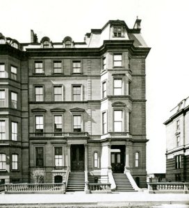 132-134 Beacon (ca. 1867), photograph by Josiah Johnson Hawes, courtesy of the Boston Athenaeum