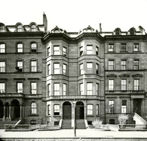 134-140 Beacon (ca. 1867), photograph by Josiah Johnson Hawes, courtesy of the Boston Athenaeum