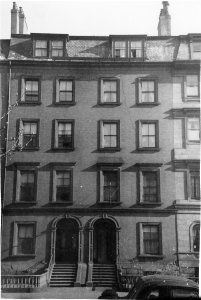 139-141 Beacon (ca. 1942), photograph by Bainbridge Bunting, courtesy of The Gleason Partnership