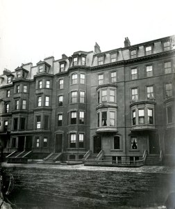 217-225 Beacon (ca. 1870), photograph by Josiah Johnson Hawes, courtesy of the Boston Athenaeum