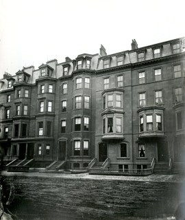 217-225 Beacon (ca. 1870), photograph by Josiah Johnson Hawes, courtesy of the Boston Athenaeum