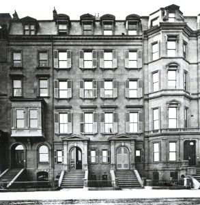 224-230 Beacon (ca. 1867), photograph by Josiah Johnson Hawes, courtesy of the Boston Athenaeum