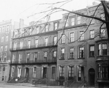 403-409 Beacon (ca. 1942), photograph by Bainbridge Bunting, courtesy of The Gleason Partnership