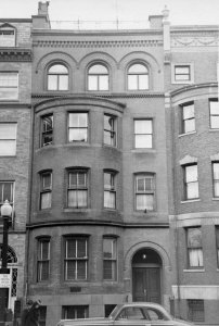 474 Beacon (ca. 1942), photograph by Bainbridge Bunting, courtesy of The Gleason Partnership