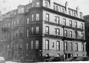 48 Commonwealth (255 Berkeley) (ca. 1942), photograph by Bainbridge Bunting, courtesy of The Gleason Partnership