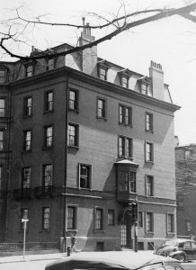 285 Clarendon (ca. 1942), photograph by Bainbridge Bunting, courtesy of The Gleason Partnership
