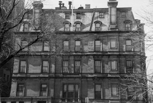 2 Commonwealth, Arlington façade (ca. 1942), photograph by Bainbridge Bunting, courtesy of The Gleason Partnership