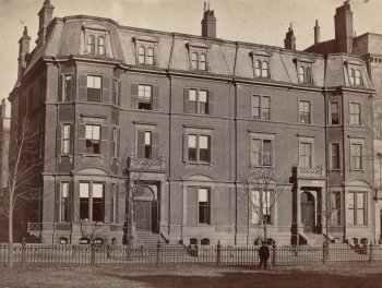 3-5 Commonwealth (ca. 1870), photograph by Frederick M. Smith, II; courtesy of the Print Department, Boston Public Library