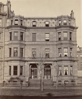 7-9 Commonwealth (ca. 1870), photograph by Frederick M. Smith, II; courtesy of the Print Department, Boston Public Library