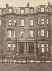 8-10 Commonwealth (ca. 1870), photograph by Frederick M. Smith, II; courtesy of the Print Department, Boston Public Library