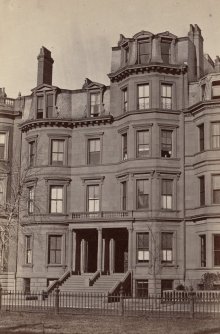 11-13 Commonwealth (ca. 1870), photograph by Frederick M. Smith, II; courtesy of the Print Department, Boston Public Library