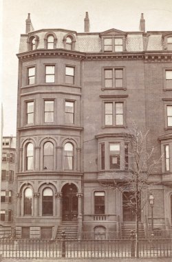 16-18 Commonwealth (ca. 1870), photograph by Frederick M. Smith, II; courtesy of the Print Department, Boston Public Library