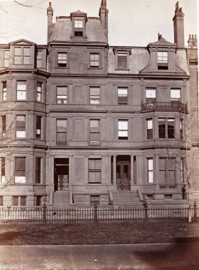 17-19 Commonwealth (ca. 1870), photograph by Frederick M. Smith, II; courtesy of the Print Department, Boston Public Library