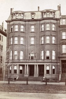 38-40 Commonwealth (ca. 1870), photograph by Frederick M. Smith, II; courtesy of the Print Department, Boston Public Library