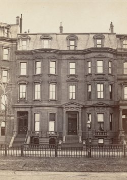 42-44 Commonwealth (ca. 1870), photograph by Frederick M. Smith, II; courtesy of the Print Department, Boston Public Library