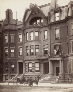 88 Commonwealth (ca. 1890); courtesy of the Print Department, Boston Public Library