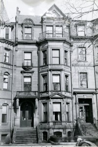 119 Commonwealth (ca. 1942), photograph by Bainbridge Bunting, courtesy of the Boston Athenaeum