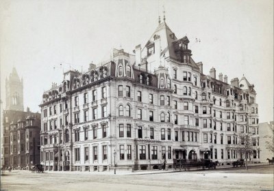 Hotel Vendôme (ca. 1890); courtesy of the Print Department, Boston Public Library