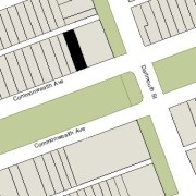 Irregular Lot 37.71' on Commonwealth, 37.91 on Alley 425, 124.5' North-South (4,701 sf)