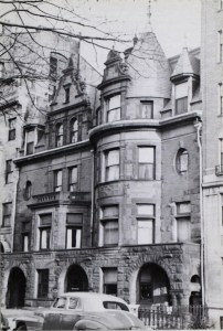 176-178 Commonwealth (ca. 1942), photograph by Bainbridge Bunting, courtesy of the Boston Athenaeum