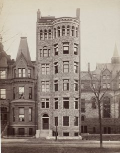 184 Commonwealth (ca. 1889); courtesy of the Print Department, Boston Public Library