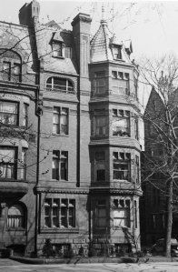 19 Exeter, Commonwealth façade (ca. 1942), photograph by Bainbridge Bunting, courtesy of The Gleason Partnership