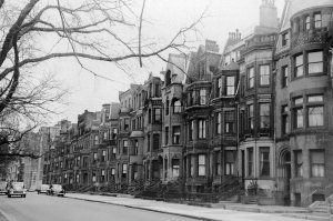 198-232 Commonwealth (ca. 1942), photograph by Bainbridge Bunting, courtesy of The Gleason Partnership