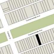 Lot 25' x 124.5' (3,113 sf)