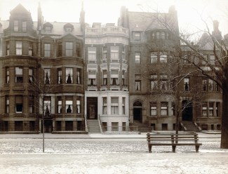 228-236 Commonwealth (ca. 1900); photograph by Baldwin Coolidge, courtesy of Historic New England