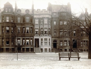 228-236 Commonwealth (ca. 1900); photograph by Baldwin Coolidge, courtesy of Historic New England