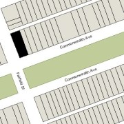 Lot 47.2' x 124.5' (5,876 sf)