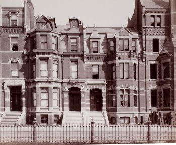 245-247 Commonwealth (ca. 1883), photograph by Albert Levy; Ryerson and Burnham Libraries Book Collection, The Art Institute of Chicago (Digital file #000000_100709-13).