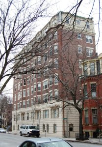 311 Commonwealth, Hereford and Alley 429 façades (2013)