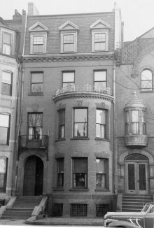 328 Commonwealth (ca. 1942), photograph by Bainbridge Bunting, courtesy of The Gleason Partnership