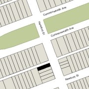 Lot 22 feet 8-2/5ths inches x 90 feet 3 inches (2,049 sf)