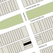 Lot 22 feet 2-2/5ths inches x 90 feet 3 inches (2,004 sf)