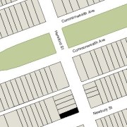 Lot 22 feet 8-2/5ths inches x 90 feet 3 inches (2,049 sf)