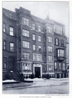 6 Marlborough (ca. 1926); Achievements of New England Architects and Engineers (Lewis J. Hewitt, 1927)
