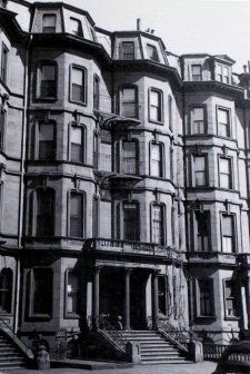 13-15 Marlborough (ca. 1942), photograph by Bainbridge Bunting, courtesy of the Boston Athenaeum