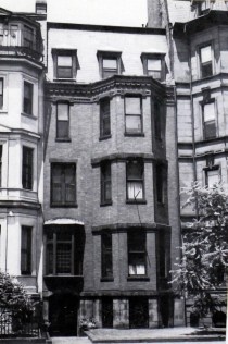 19 Marlborough (ca. 1942), photograph by Bainbridge Bunting, courtesy of the Boston Athenaeum