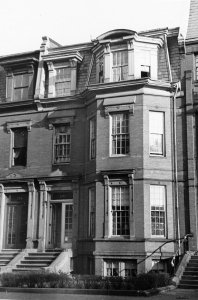 176 Marlborough (ca. 1942), photograph by Bainbridge Bunting, courtesy of The Gleason Partnership