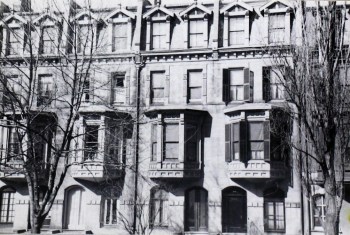 233-239 Marlborough (ca. 1942), photograph by Bainbridge Bunting, courtesy of the Boston Athenaeum