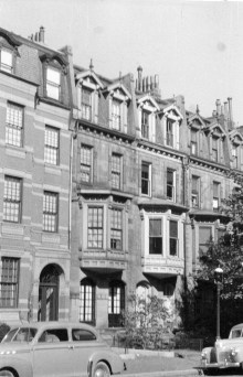 237-239 Marlborough (ca. 1942), photograph by Bainbridge Bunting, courtesy of The Gleason Partnership