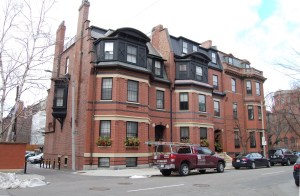 7-9 Fairfield and Fairfield façade of 282 Marlborough (2013)