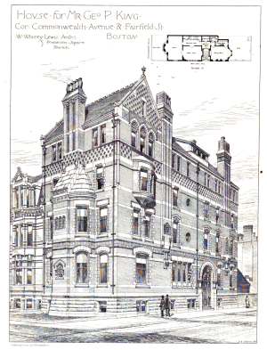 21 Fairfield; The American Architect and Building News, Feb1881