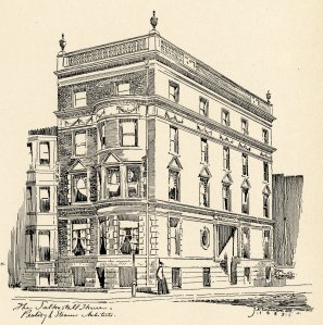 30 Fairfield, drawing from the Inland Architect (Feb1889); Inland Architect Collection, Ryerson and Burnham Libraries, The Art Institute of Chicago (Digital file #IA1301_0285-0286).