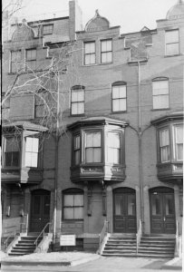 288 Marlborough (ca. 1942), photograph by Bainbridge Bunting, courtesy of The Gleason Partnership